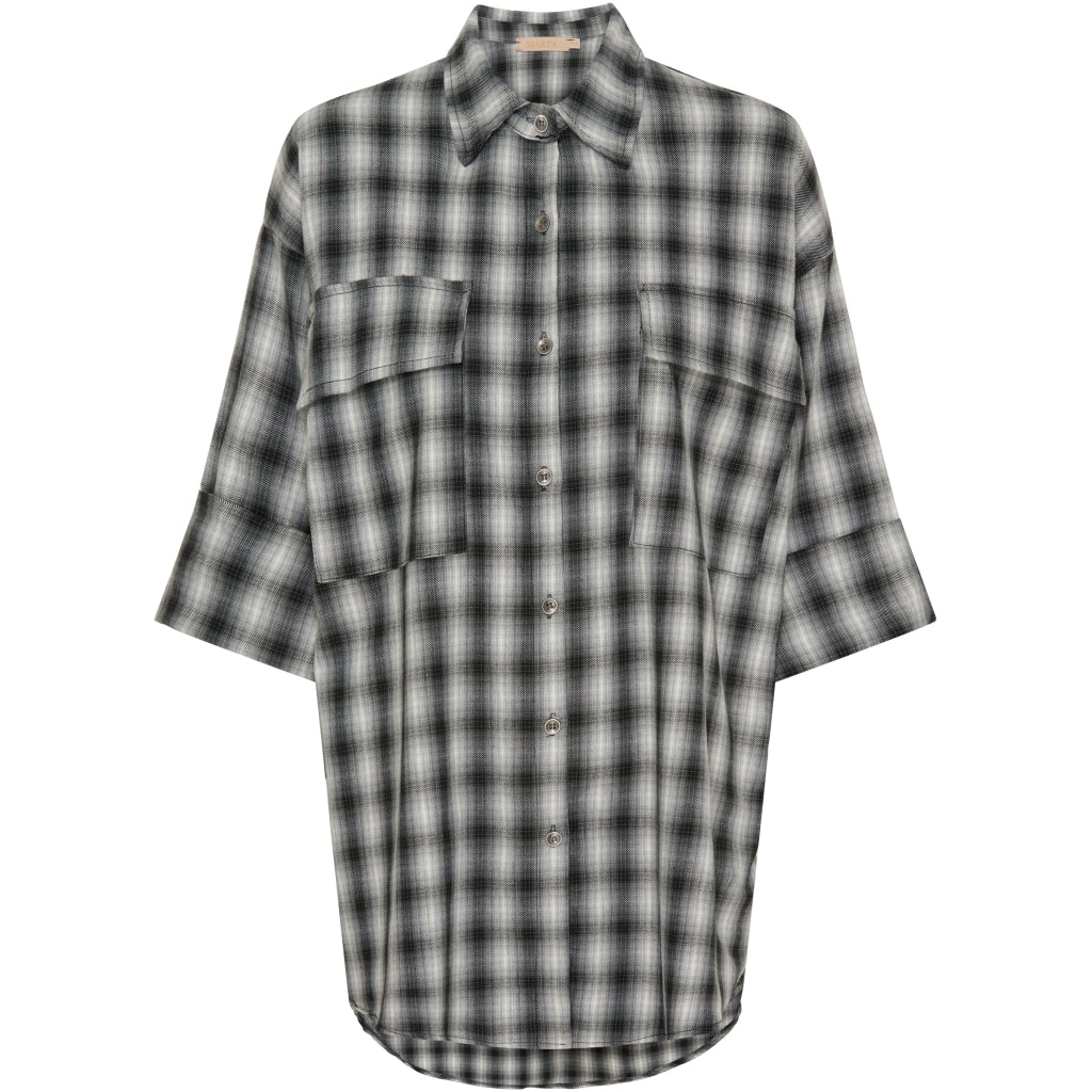 MARTA DU CHATEAU Marta Du Chateau dame skjorte MdcBritney Shirt 67668 Restudsalg Grey