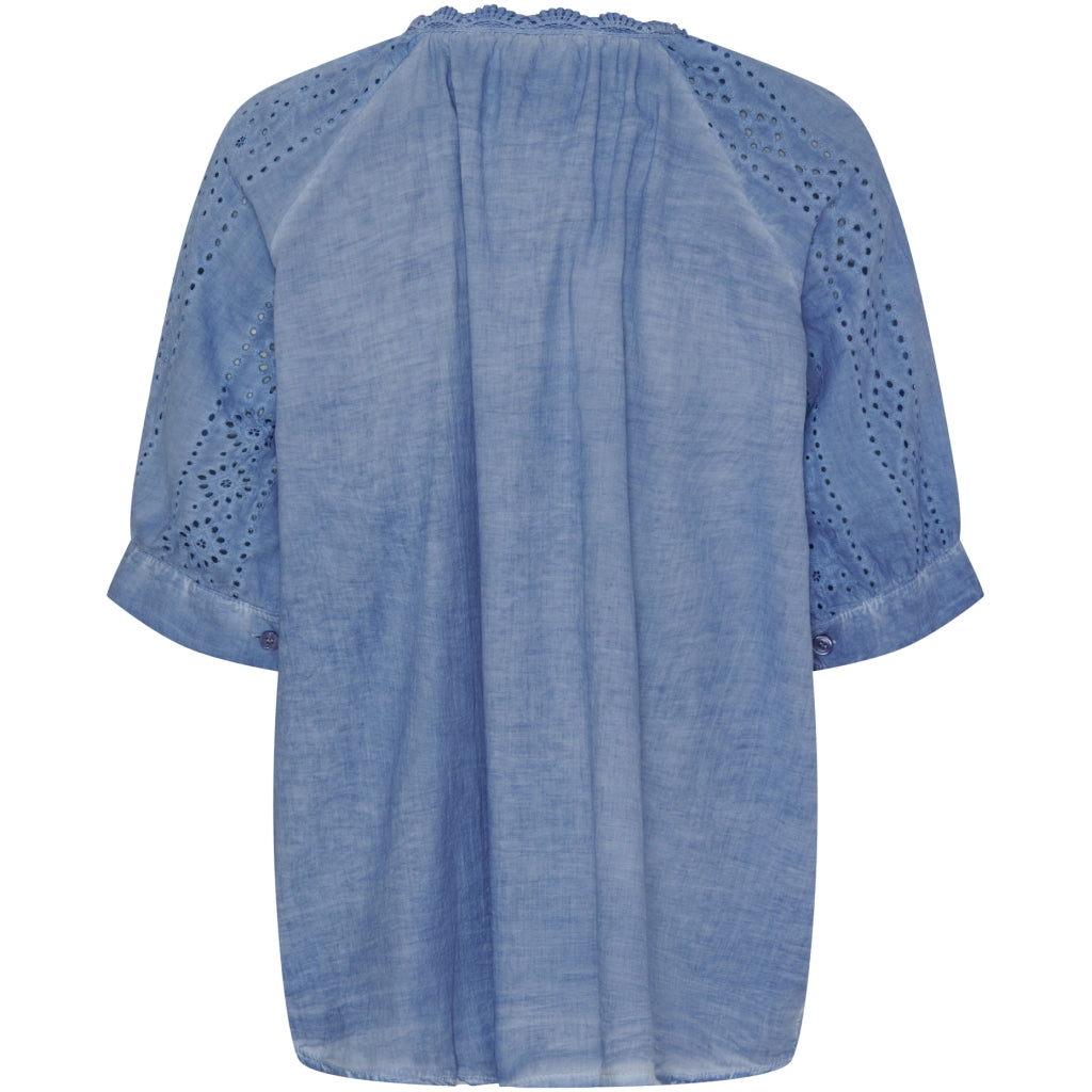 MARTA DU CHATEAU Marta Du Chateau dame skjorte MdcDona Restudsalg Jeans Cold Wash