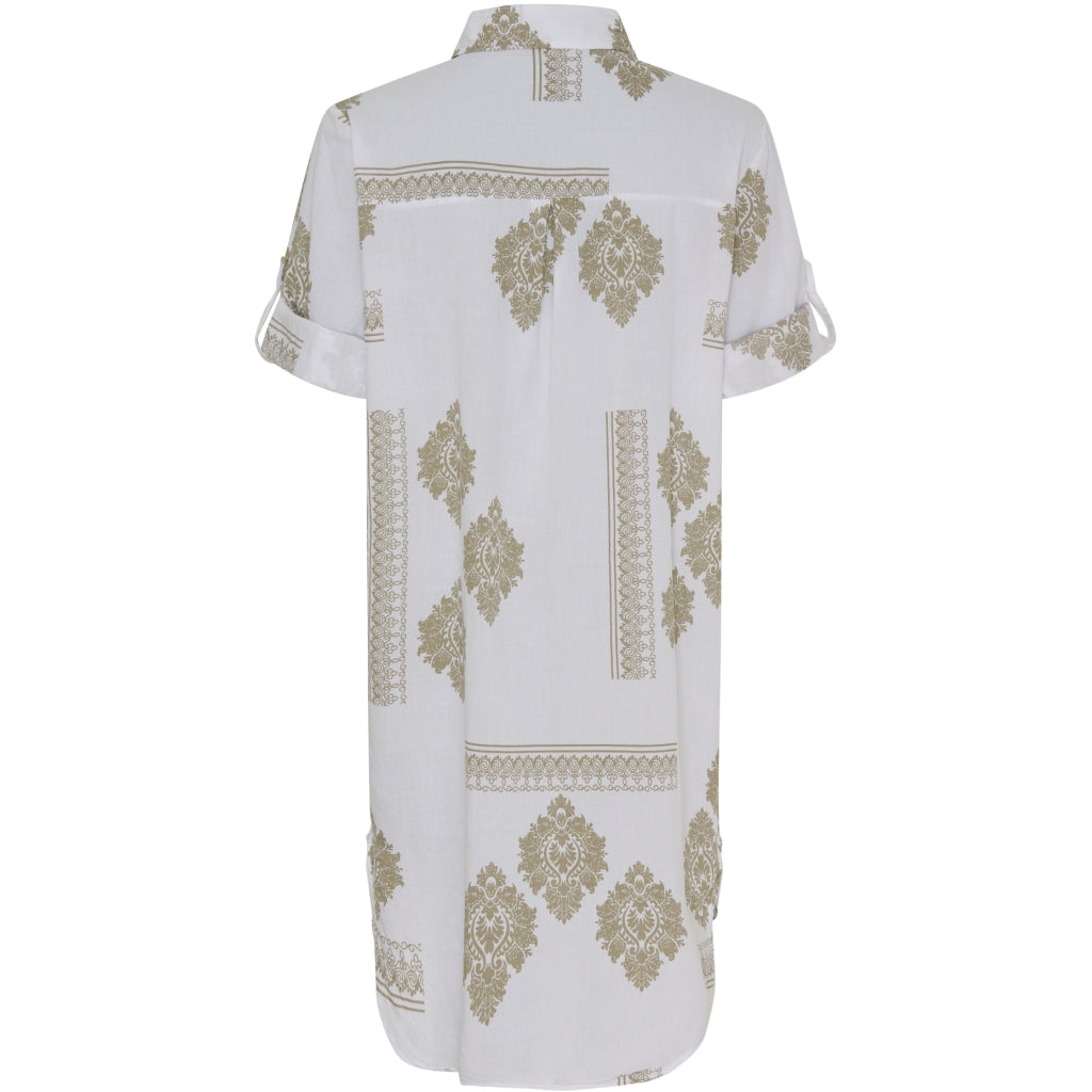 MARTA DU CHATEAU Marta Du Chateau dame skjorte MdcJutta Shirt White/Camello