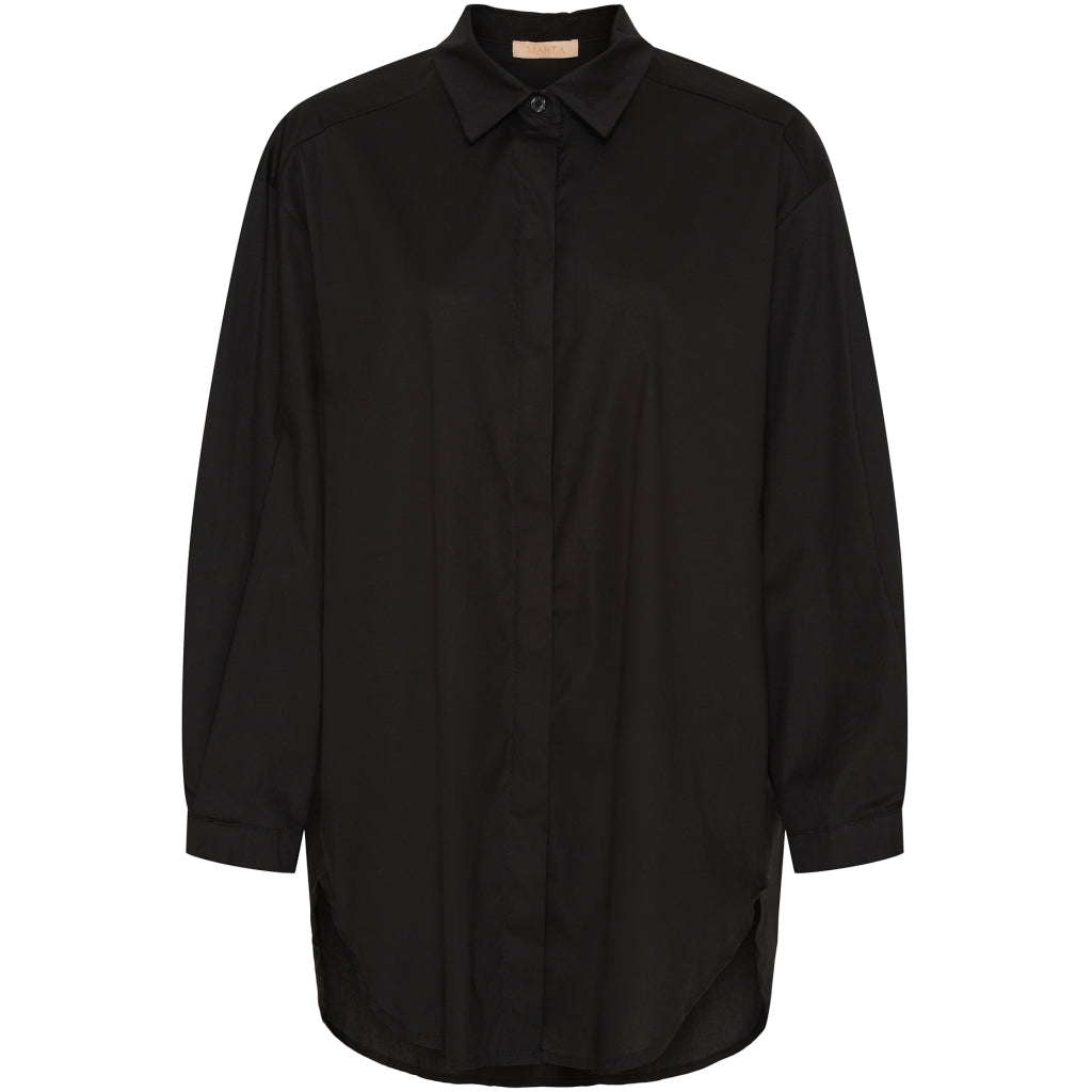 MARTA DU CHATEAU Marta Du Chateau dame skjorte MdcLea 94355 Shirt Black