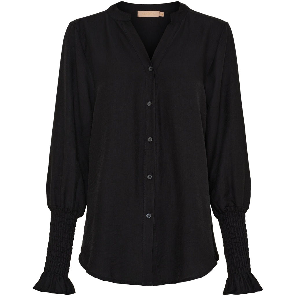 MARTA DU CHATEAU Marta Du Chateau dame skjorte MdcRebecca Shirt Black