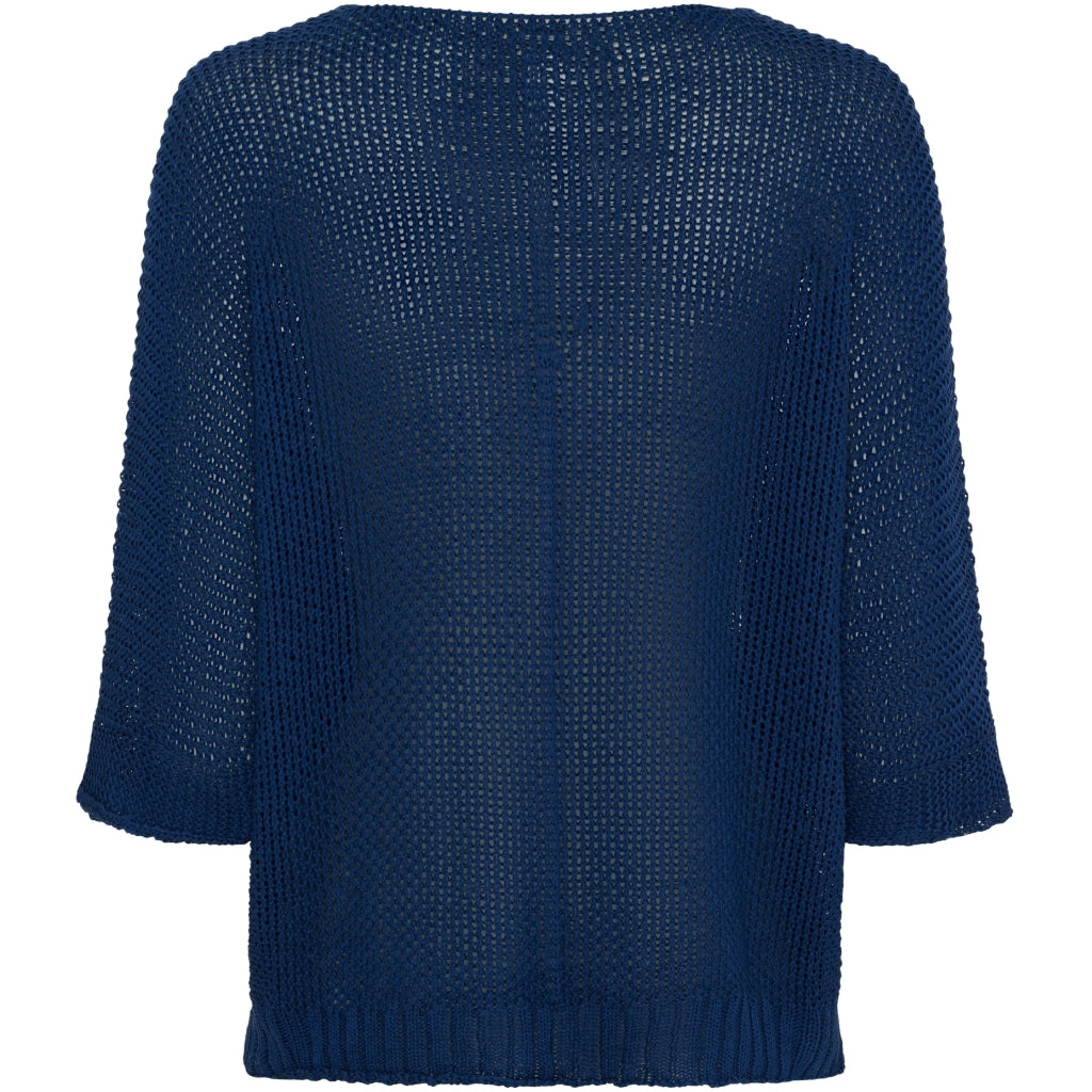 MARTA DU CHATEAU Marta Du Chateau dame strik 7010 Knit Blue4171