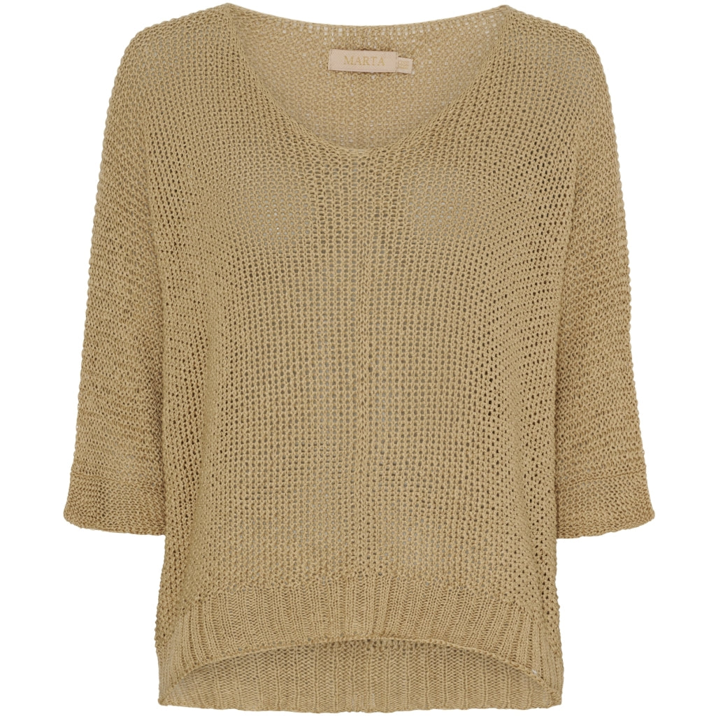 MARTA DU CHATEAU Marta Du Chateau dame strik 7010 Knit Camello2651