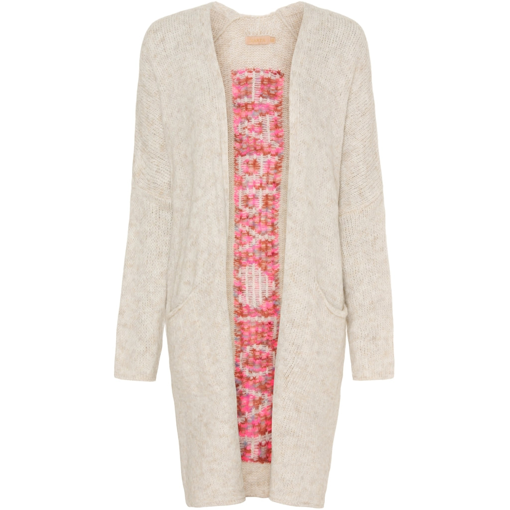 MARTA DU CHATEAU Marta Du Chateau dame strik MdcClarice 23664 Knit Calce/fuxia