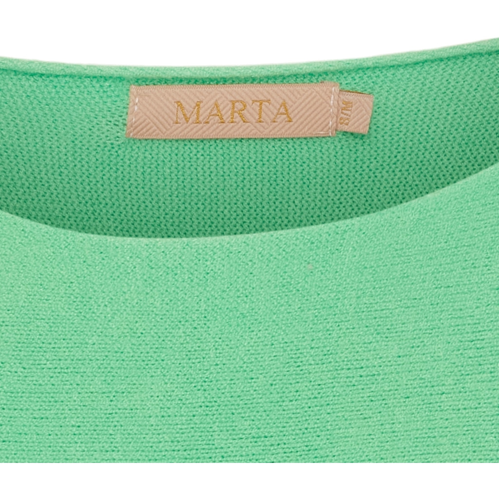 MARTA DU CHATEAU Marta Du Chateau dame strik MDCDagmar 5001 Knit Green Fluo