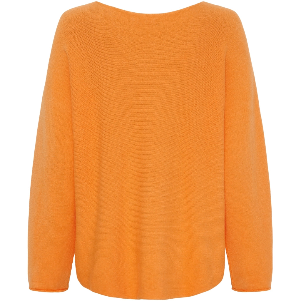 MARTA DU CHATEAU Marta Du Chateau dame strik MDCDagmar 5001 Knit Orange14472