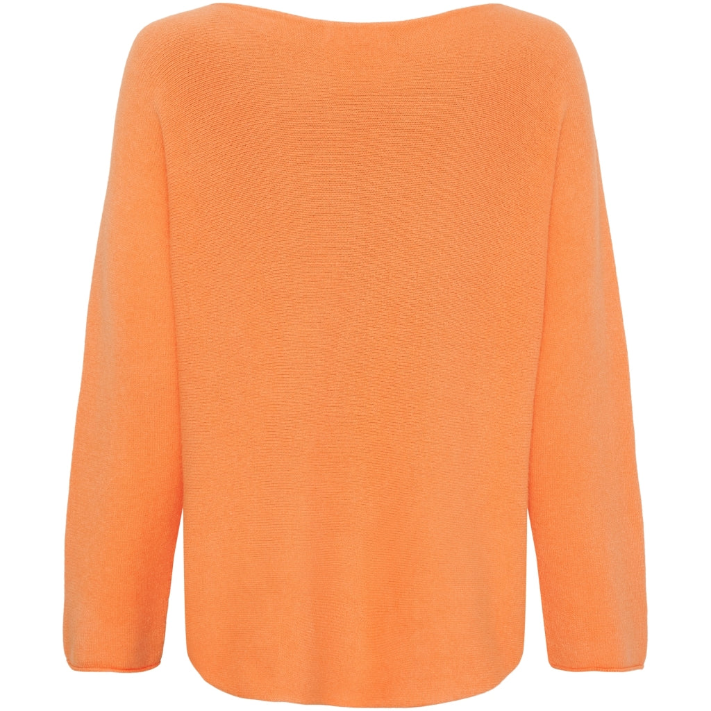 MARTA DU CHATEAU Marta Du Chateau dame strik MDCDagmar 5001 Knit Orange Fluo