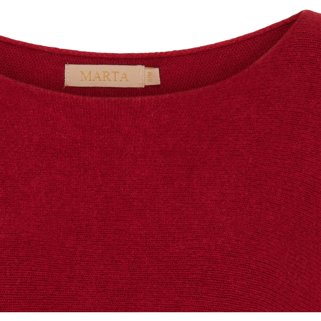 MARTA DU CHATEAU Marta Du Chateau dame strik MDCDagmar 5001 Knit Red4308