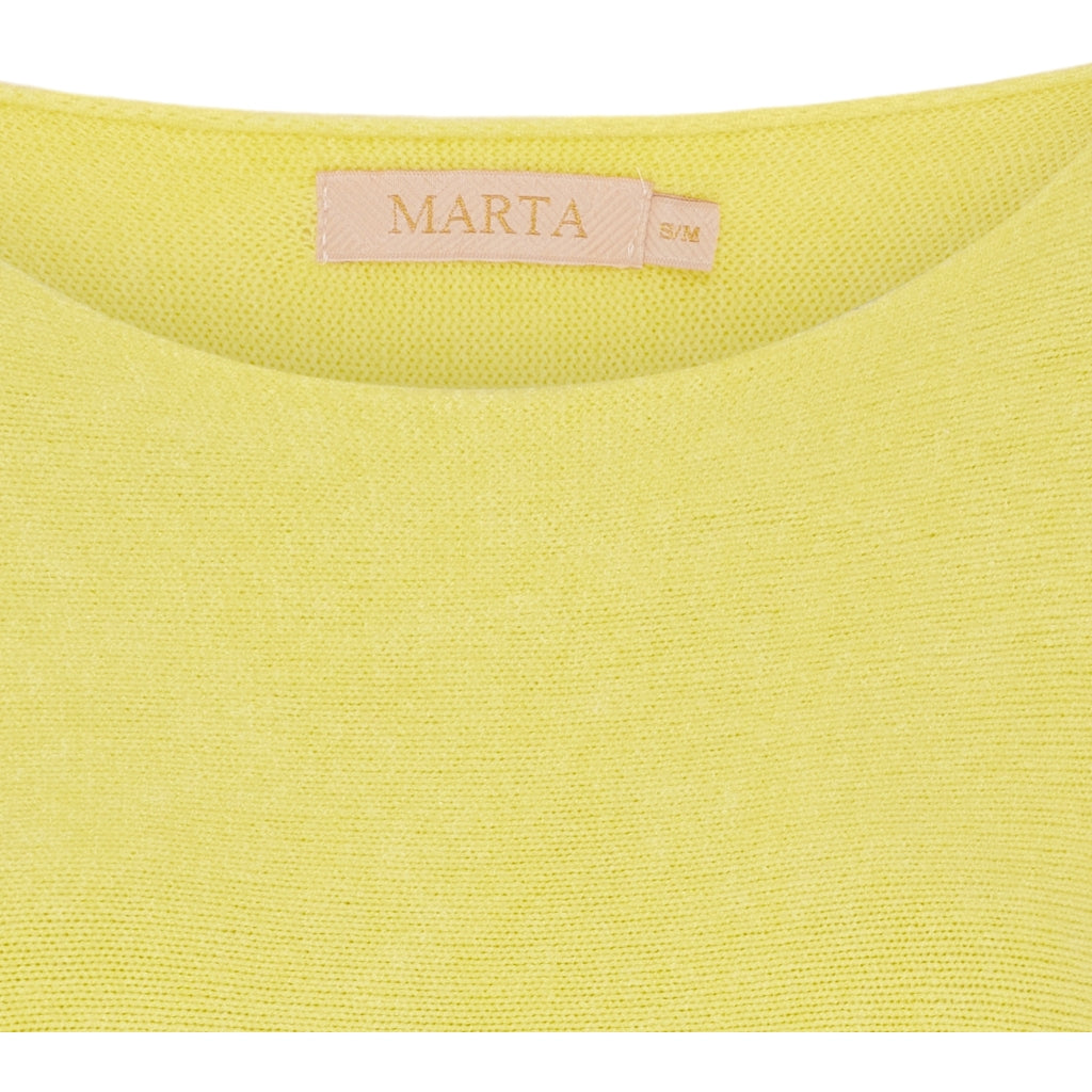 MARTA DU CHATEAU Marta Du Chateau dame strik MDCDagmar 5001 Knit Sunshine1116