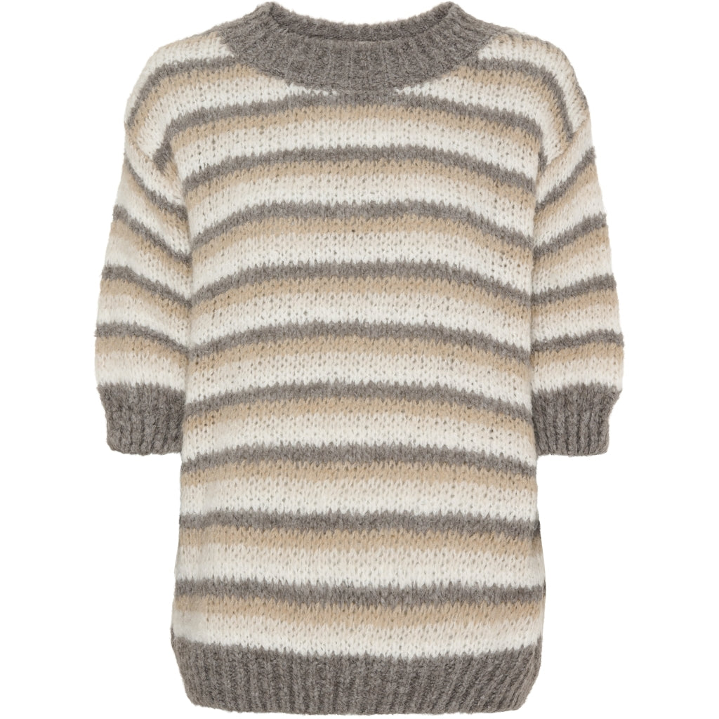 MARTA DU CHATEAU Marta Du Chateau dame strik MdcAlberte 407 Restudsalg Light fango