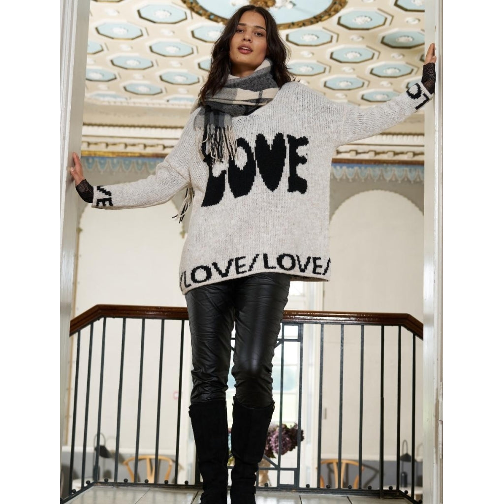 MARTA DU CHATEAU Marta Du Chateau dame strik MdcCindy 23696 Restudsalg Calce/Nero