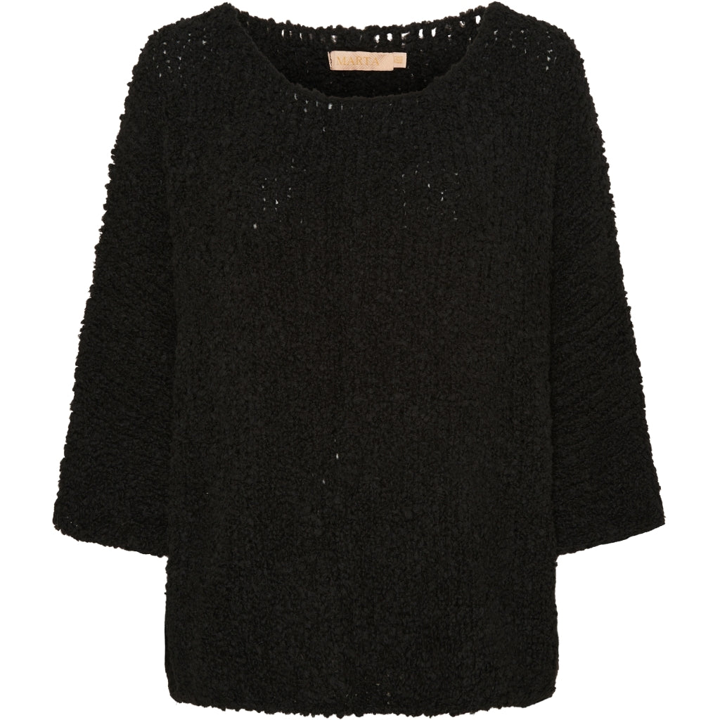 MARTA DU CHATEAU Marta Du Chateau dame strik MdcEllinor 19607 Knit Black