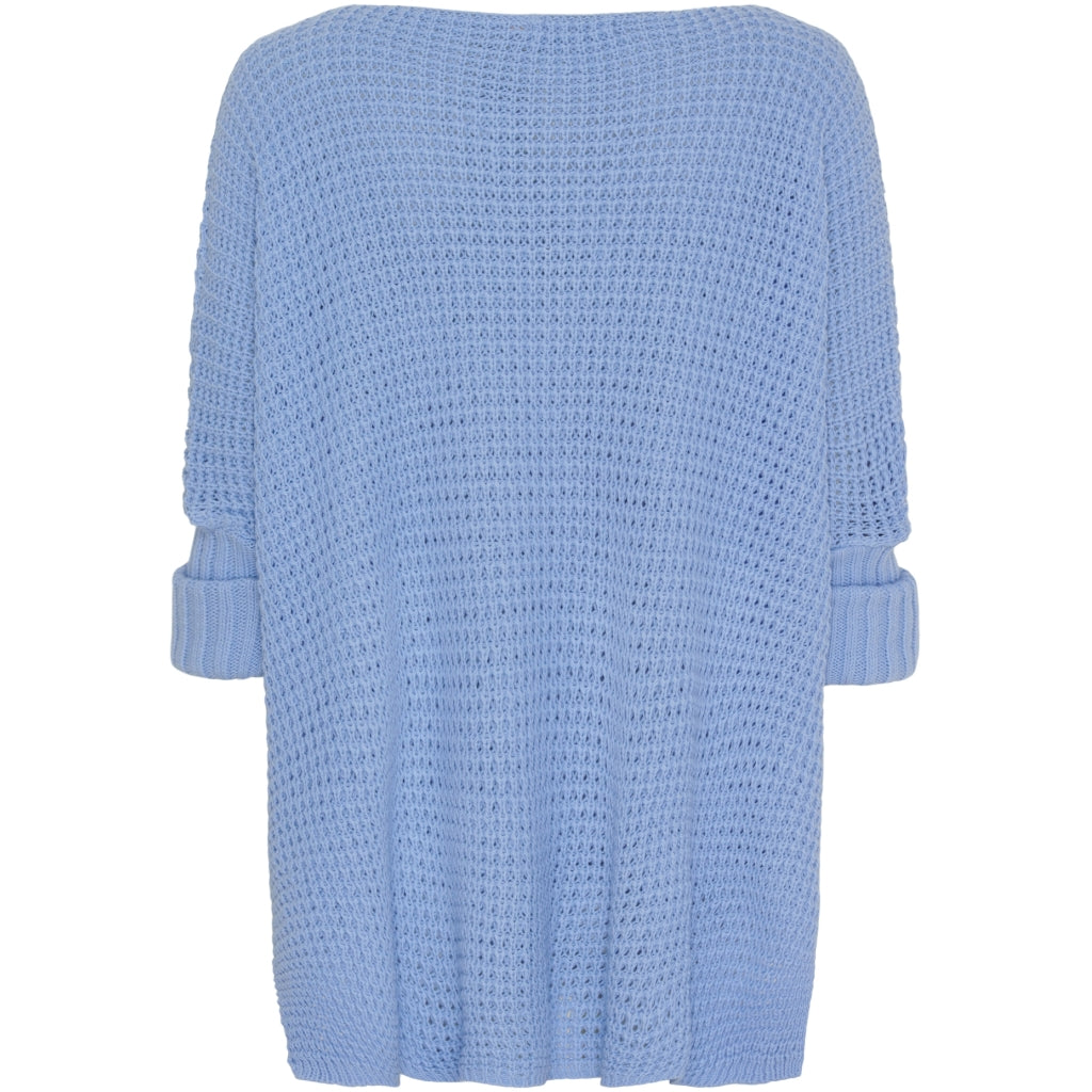 MARTA DU CHATEAU Marta Du Chateau dame strik MdcJudith Restudsalg Skyblue