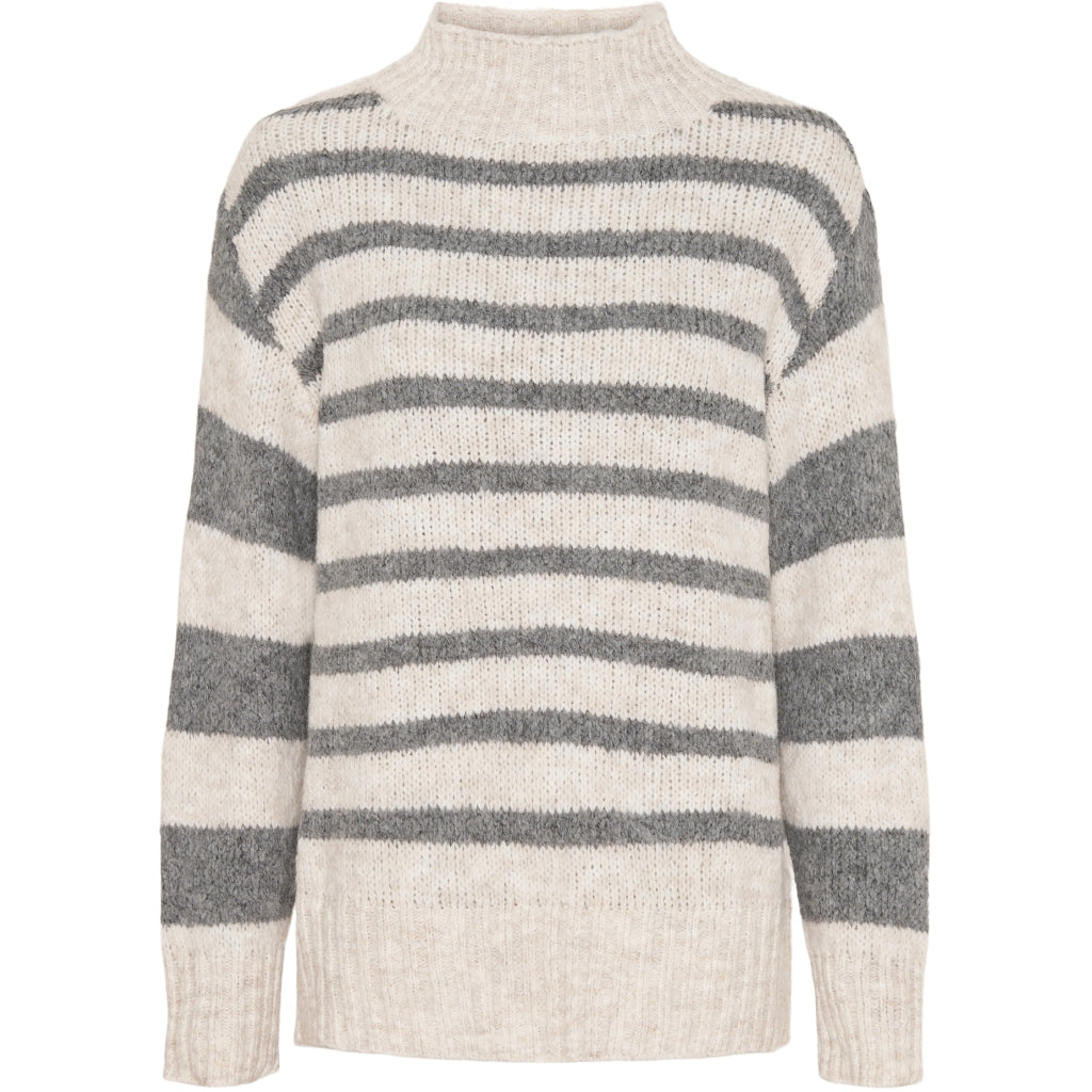 MARTA DU CHATEAU Marta Du Chateau dame strik MdcLiv 22504 Knit Calce/Grigio