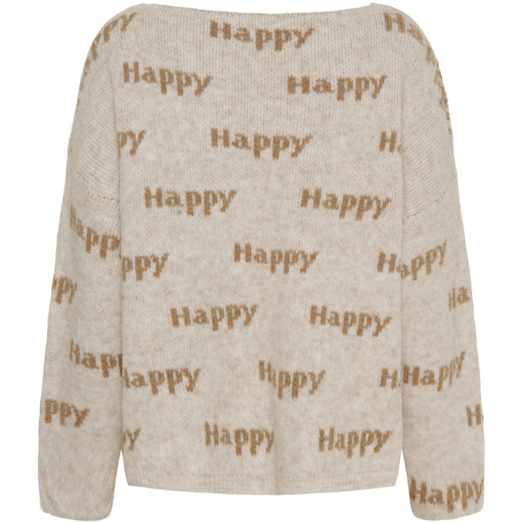 MARTA DU CHATEAU Marta Du Chateau dame strik MdcLucy Knit Calce/Camello