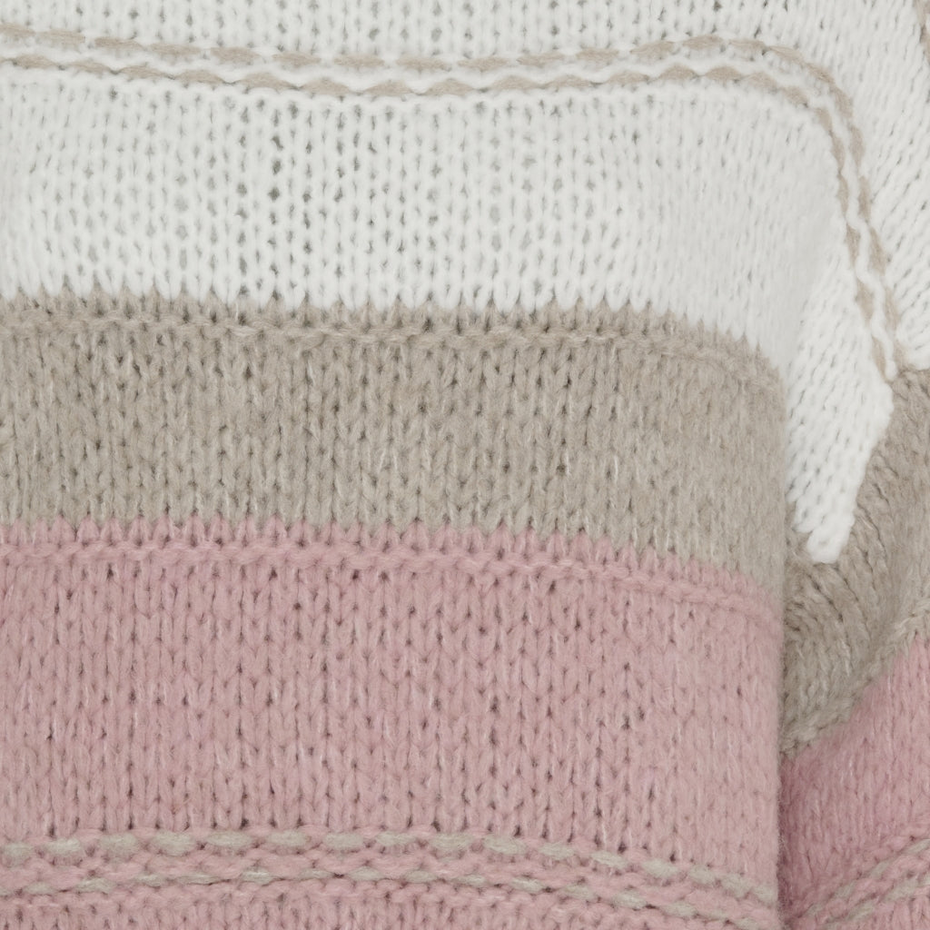 MARTA DU CHATEAU Marta Du Chateau dame strik MdcMaddy Restudsalg Bianco/Beige/Cipria