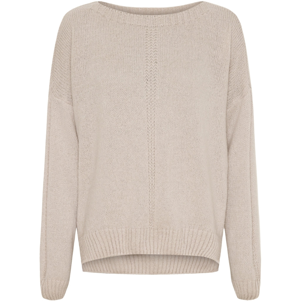 MARTA DU CHATEAU Marta Du Chateau dame strik MdcMathilde 6206 Restudsalg Beige