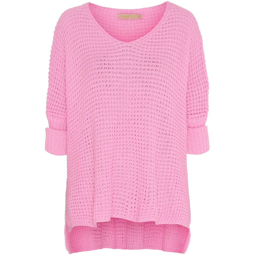 MARTA DU CHATEAU Marta Du Chateau dame strik MdcMille 18236 Knit BabyPink3061