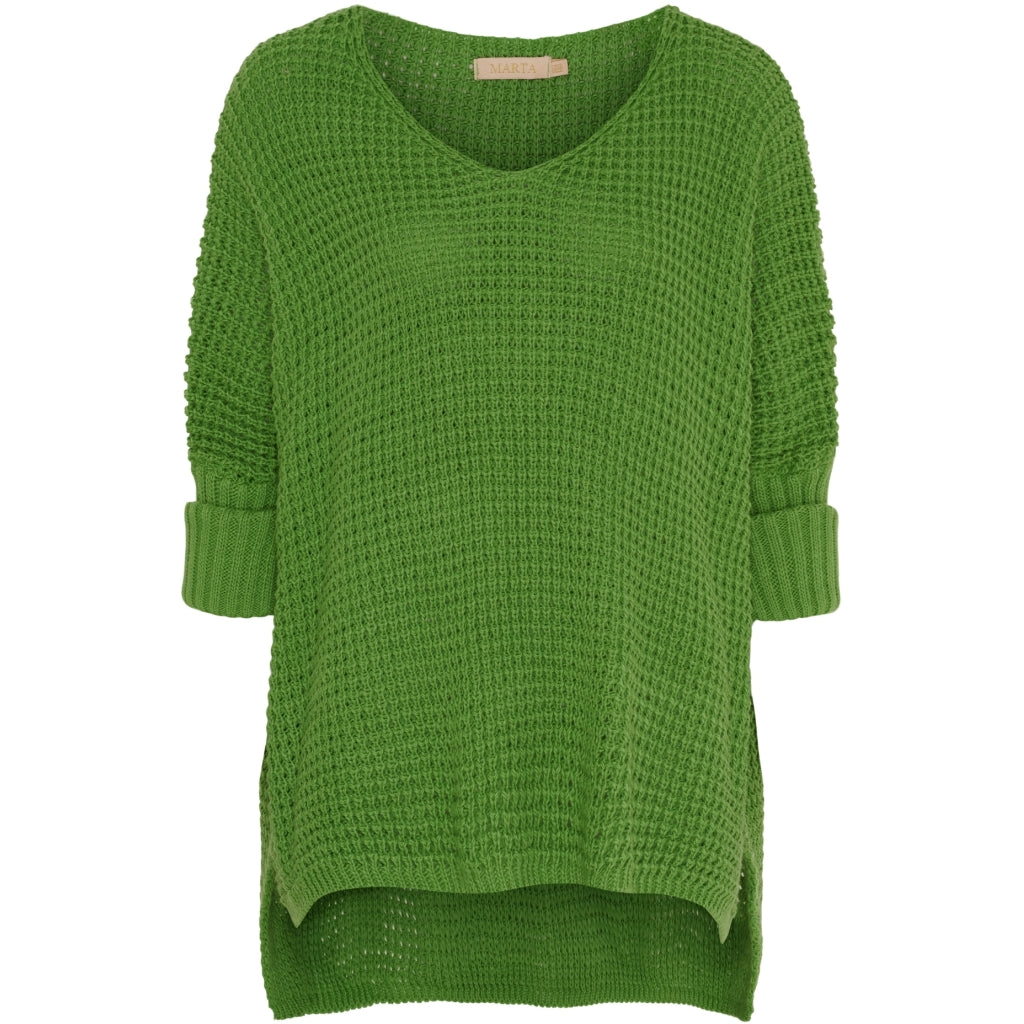 MARTA DU CHATEAU Marta Du Chateau dame strik MdcMille 18236 Knit Green3011