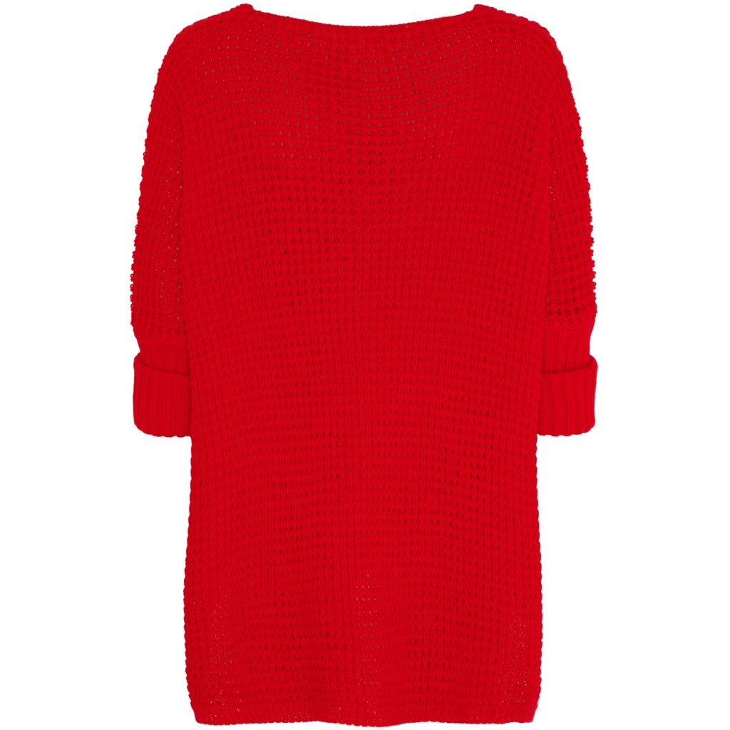 MARTA DU CHATEAU Marta Du Chateau dame strik MdcMille 18236 Knit Red3083