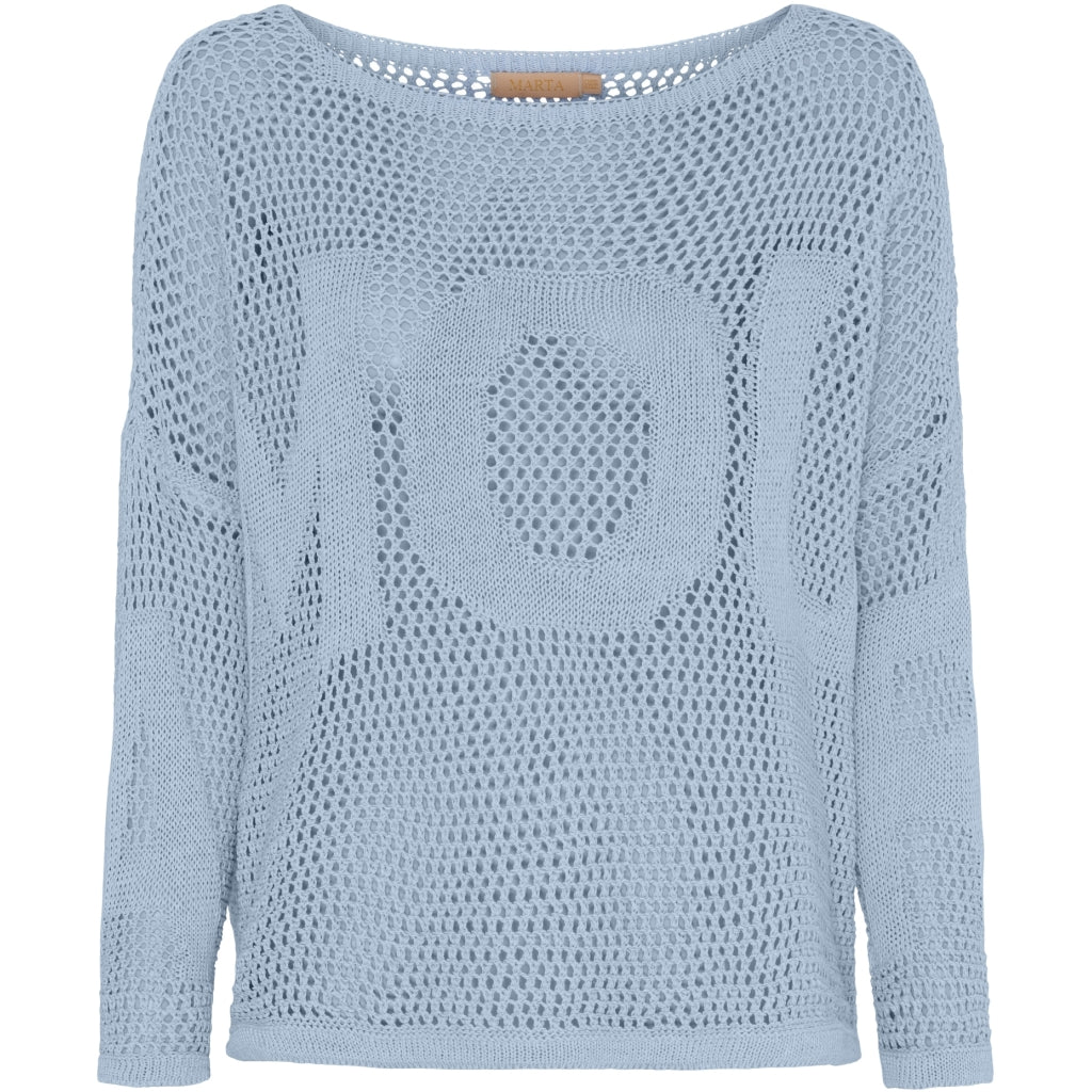 MARTA DU CHATEAU Marta Du Chateau dame strik MdcOriana Knit Celeste 16