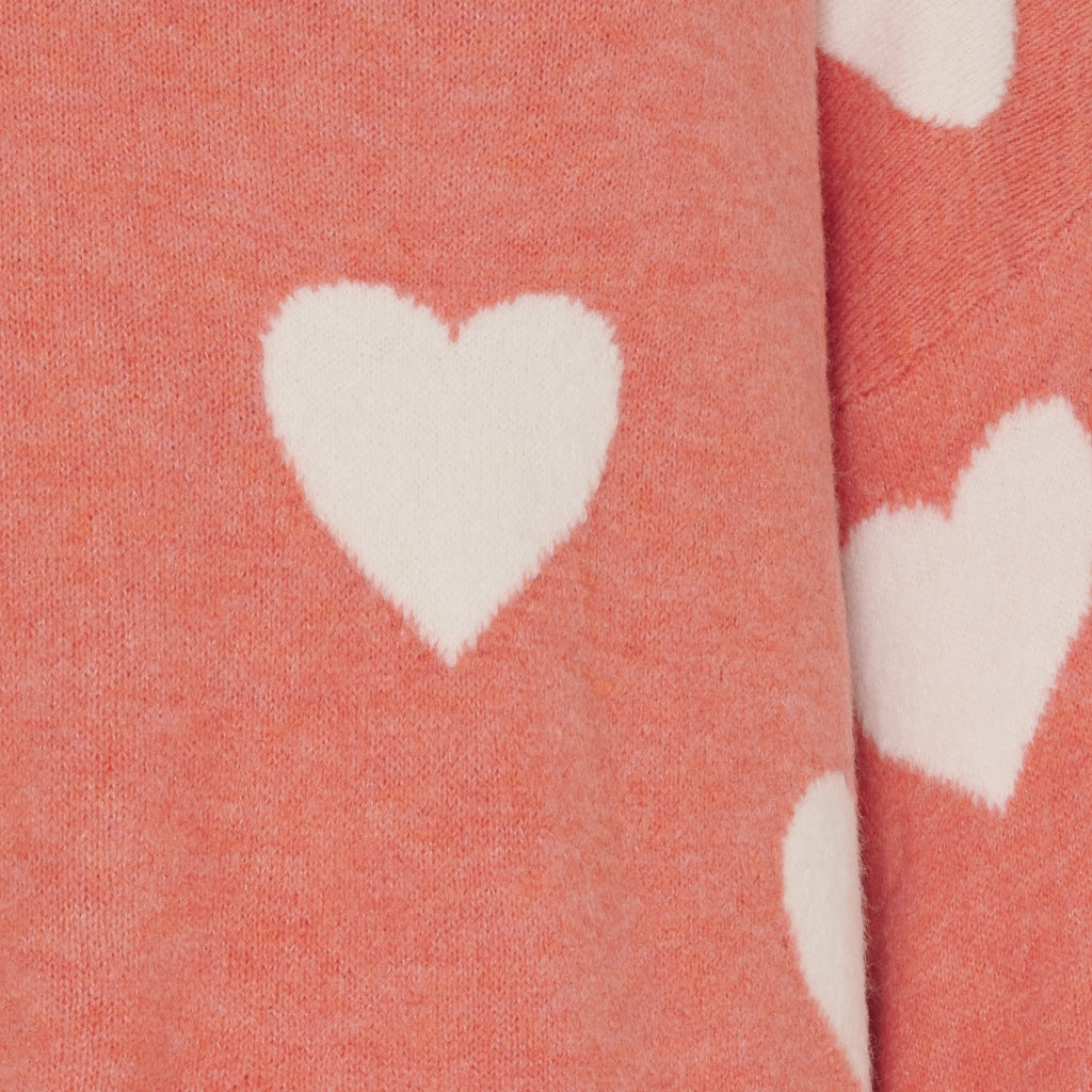 MARTA DU CHATEAU Marta Du Chateau dame strik MdcPenny Restudsalg Salmon