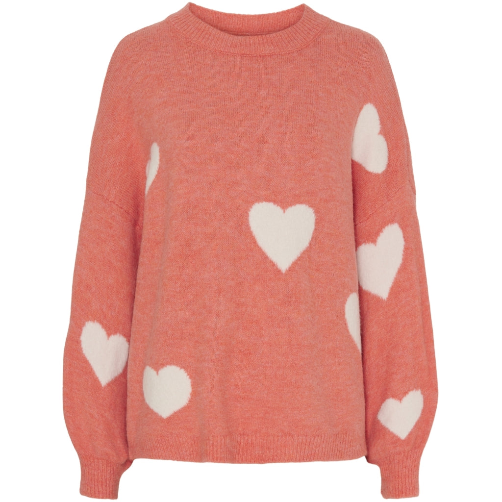 MARTA DU CHATEAU Marta Du Chateau dame strik MdcPenny Restudsalg Salmon