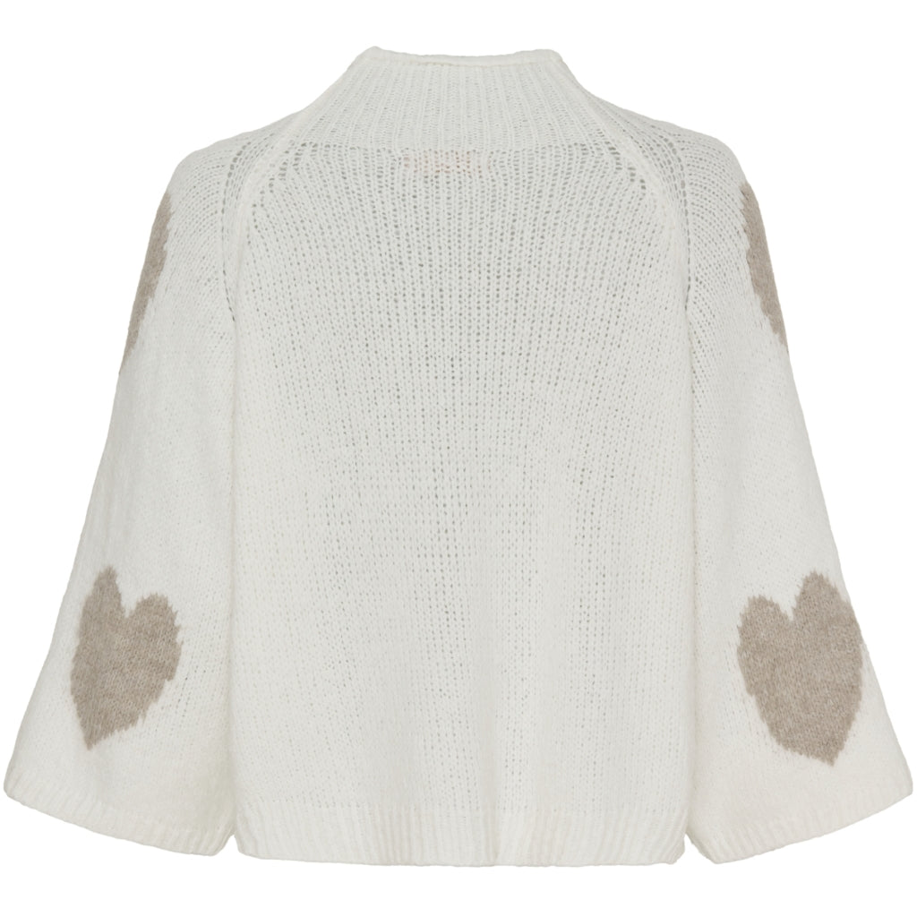 MARTA DU CHATEAU Marta Du Chateau dame strik MdcPriscilla Restudsalg Bianco/Beige