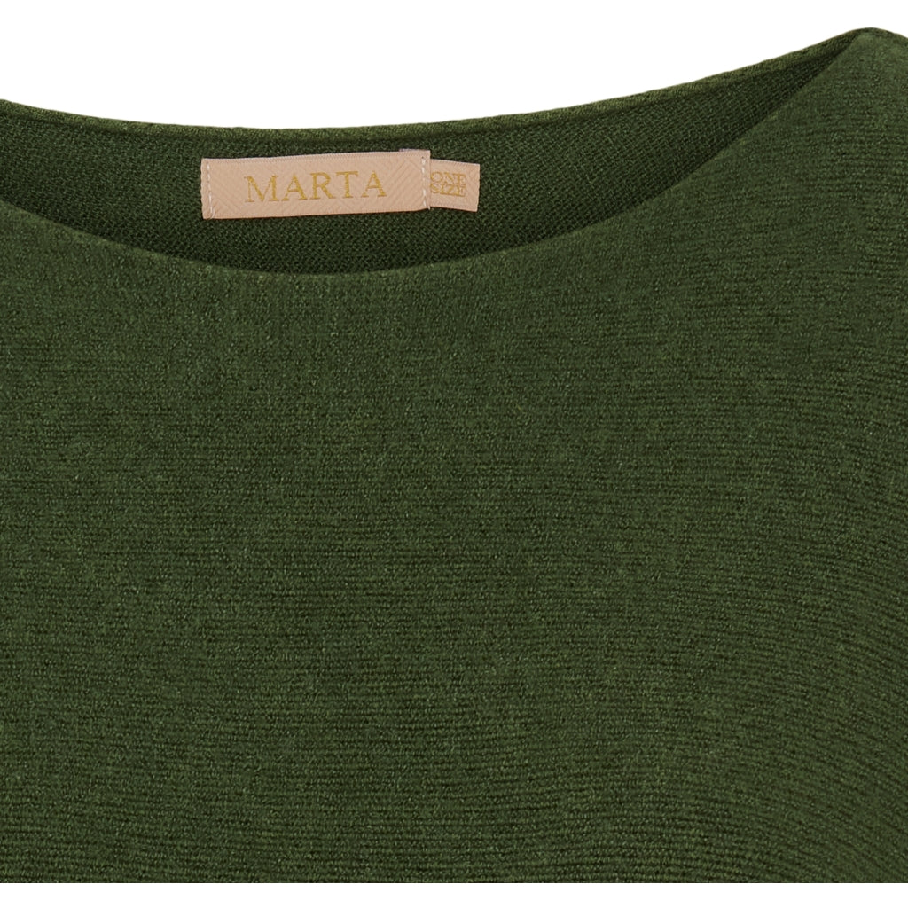 MARTA DU CHATEAU Marta Du Chateau dame strik MdcSia 5003 Knit Army9436