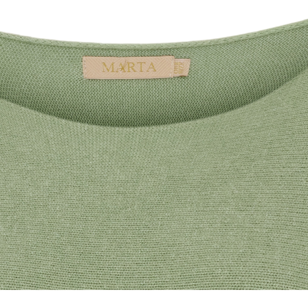 MARTA DU CHATEAU Marta Du Chateau dame strik MdcSia 5003 Knit Salvia1178