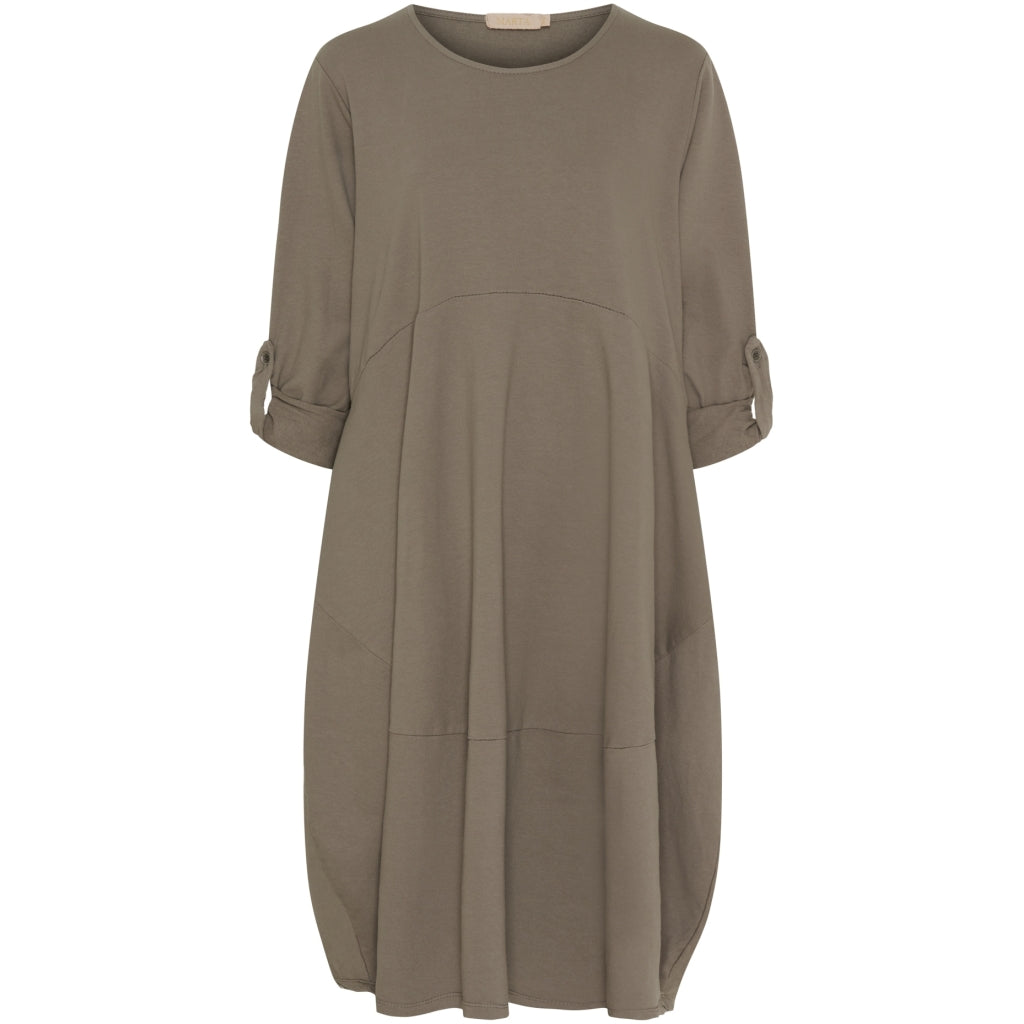 MARTA DU CHATEAU Marta Du Chateau dame sweatkjole MdcMarian Dress Fango