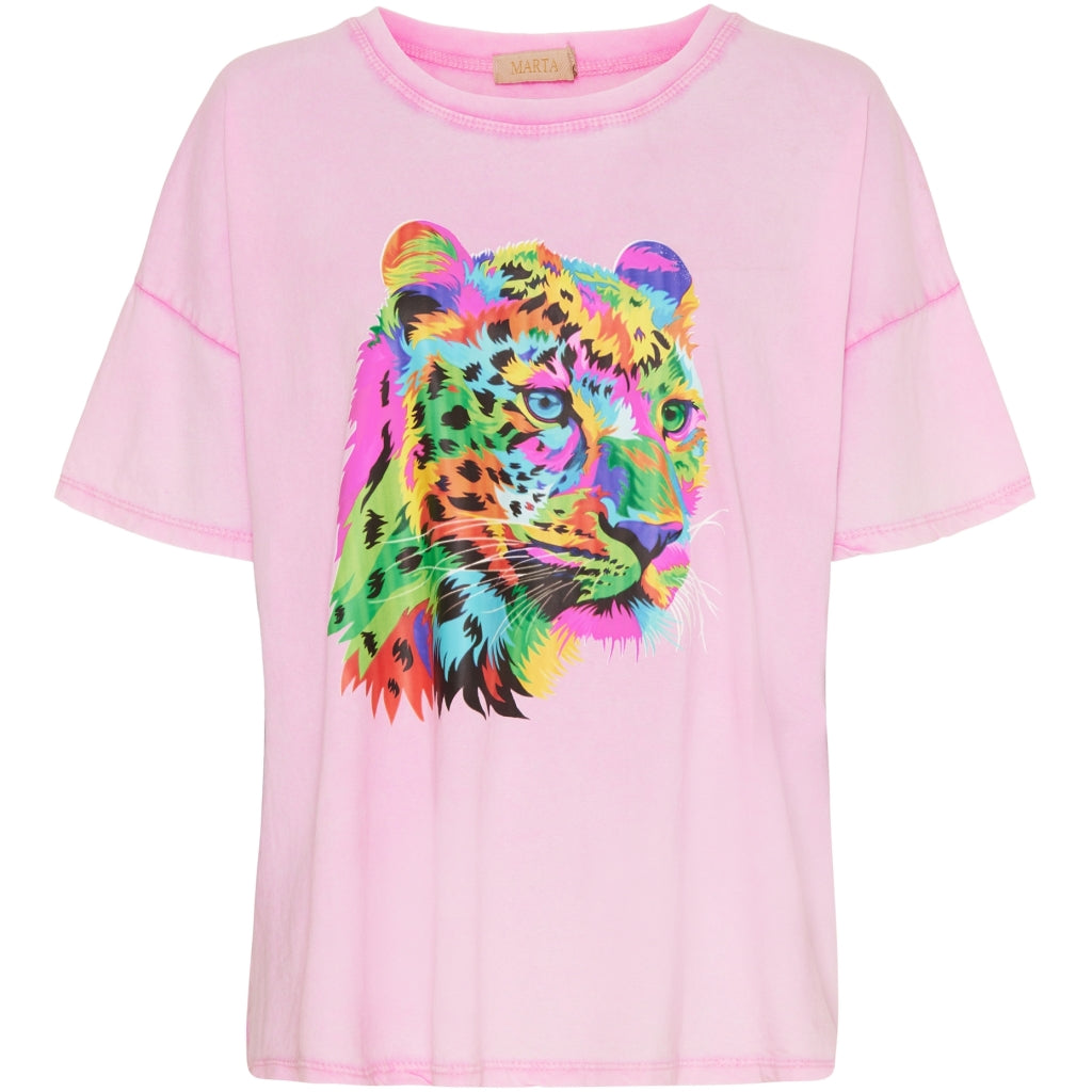 MARTA DU CHATEAU Marta Du Chateau dame t-shirt 22018 Restudsalg Pink