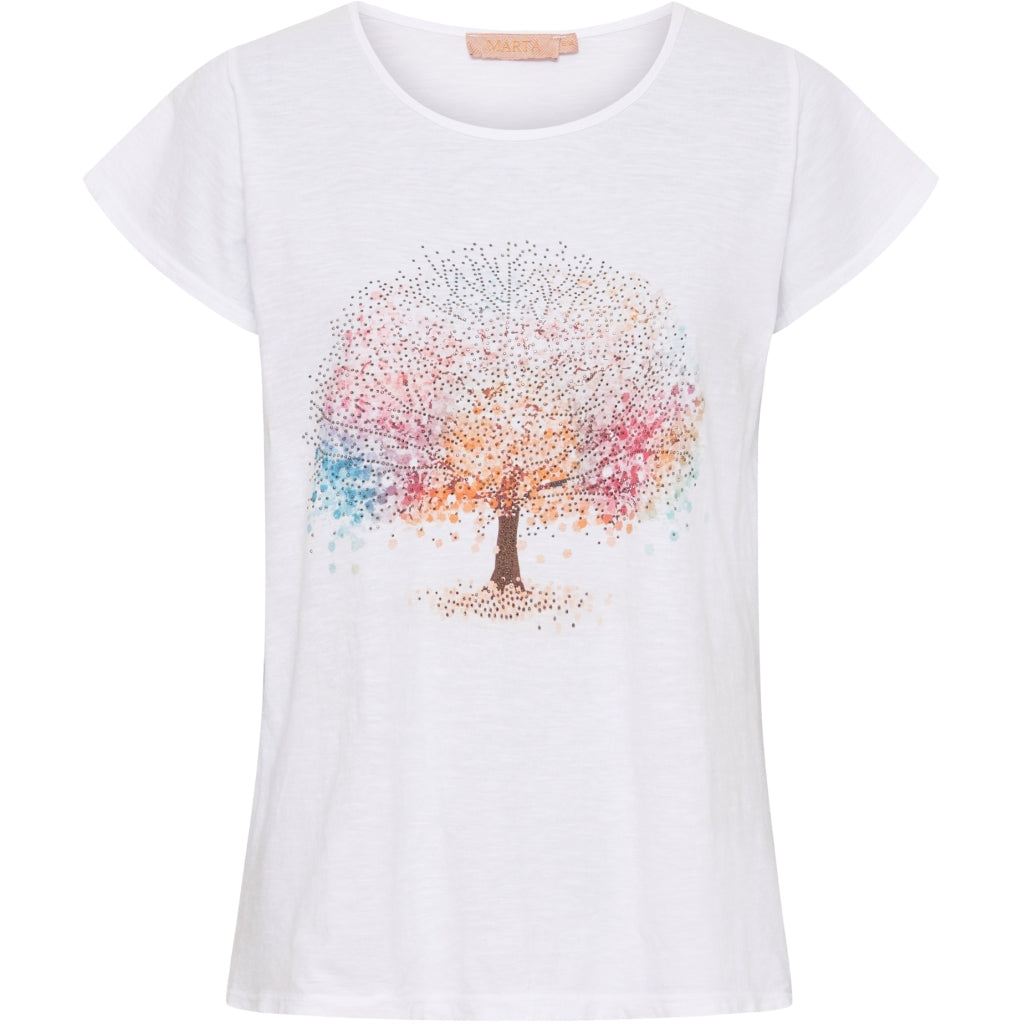 MARTA DU CHATEAU Marta Du Chateau dame t-shirt 3895 Restudsalg CB549v9