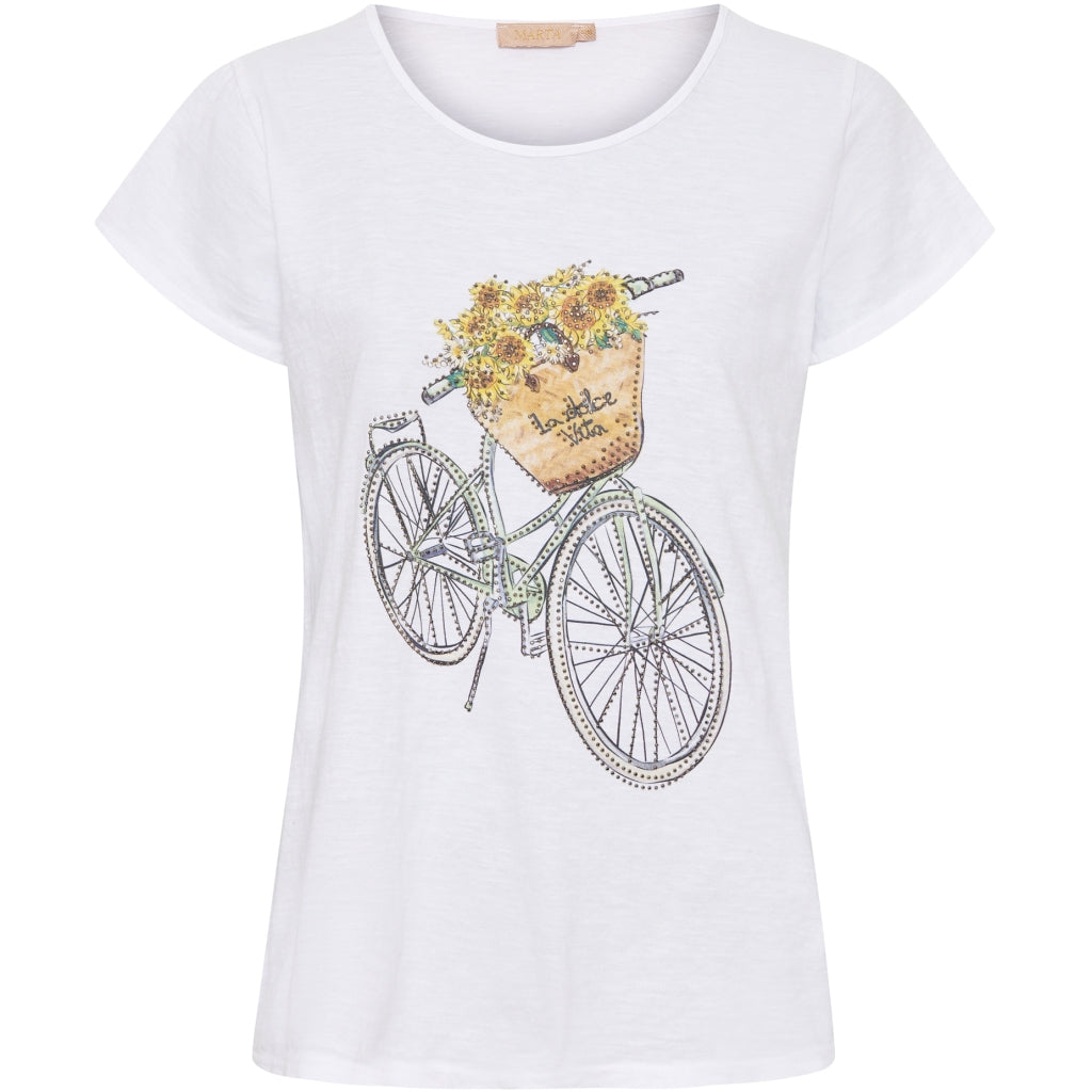 MARTA DU CHATEAU Marta Du Chateau dame t-shirt 3895 Restudsalg CB664