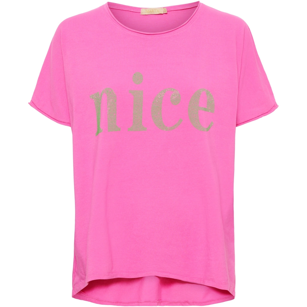 MARTA DU CHATEAU Marta du chateau dame t-shirt 80725 Restudsalg Fuxia