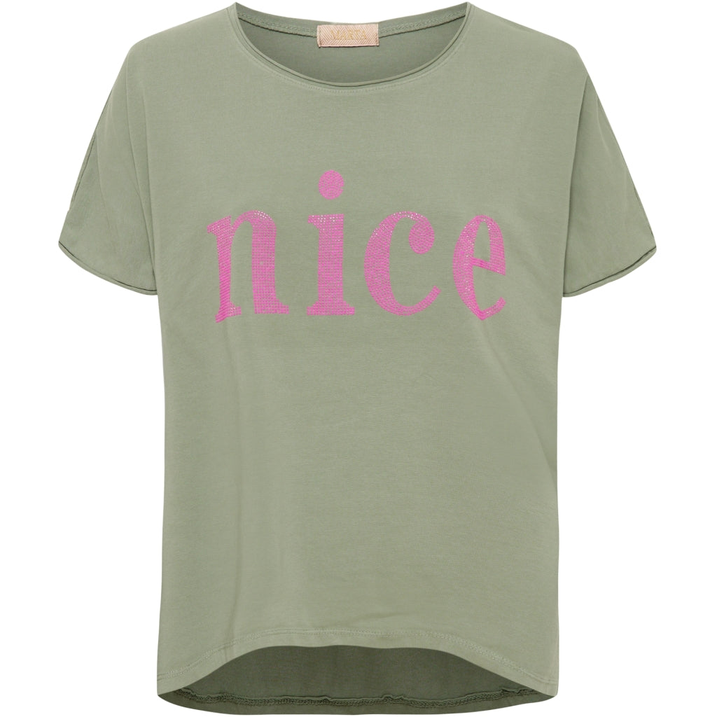 MARTA DU CHATEAU Marta du chateau dame t-shirt 80725 Restudsalg Military