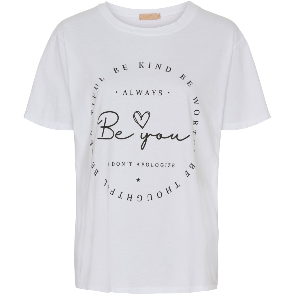 MARTA DU CHATEAU Marta Du Chateau dame t-shirt MdcInge T-shirt CW White