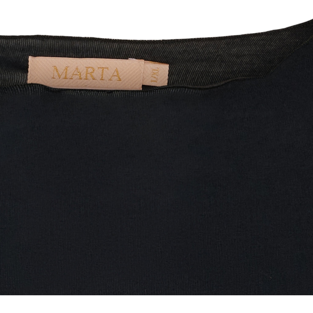 MARTA DU CHATEAU Marta Du Chateau dame t-shirt MdcLeonora 5894 T-shirt Black