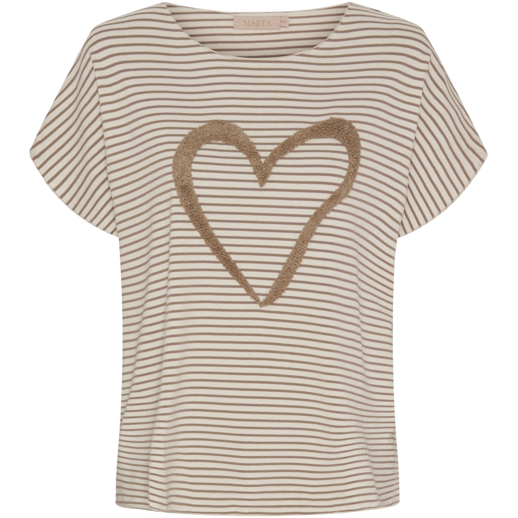 MARTA DU CHATEAU Marta Du Chateau dame t-shirt MdcMacey T-shirt Fango