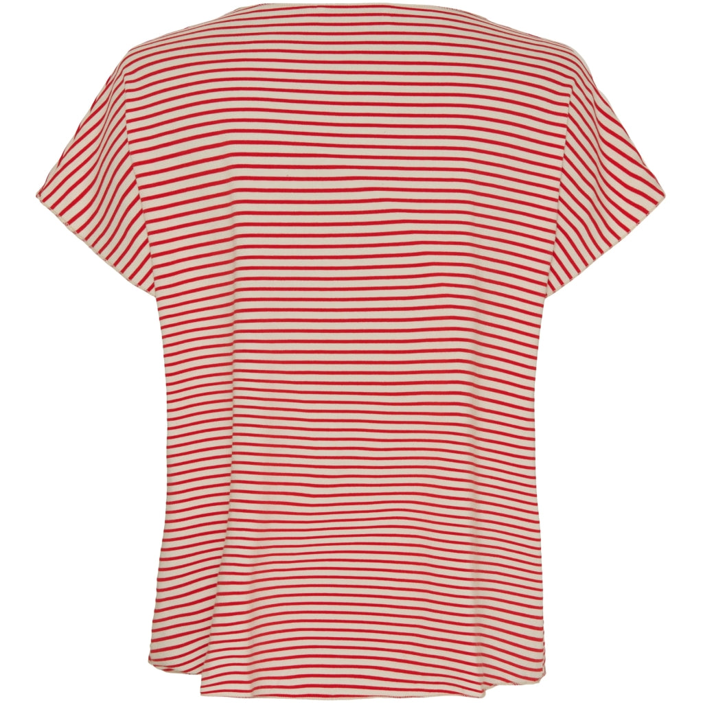 MARTA DU CHATEAU Marta Du Chateau dame t-shirt MdcMacey T-shirt Red