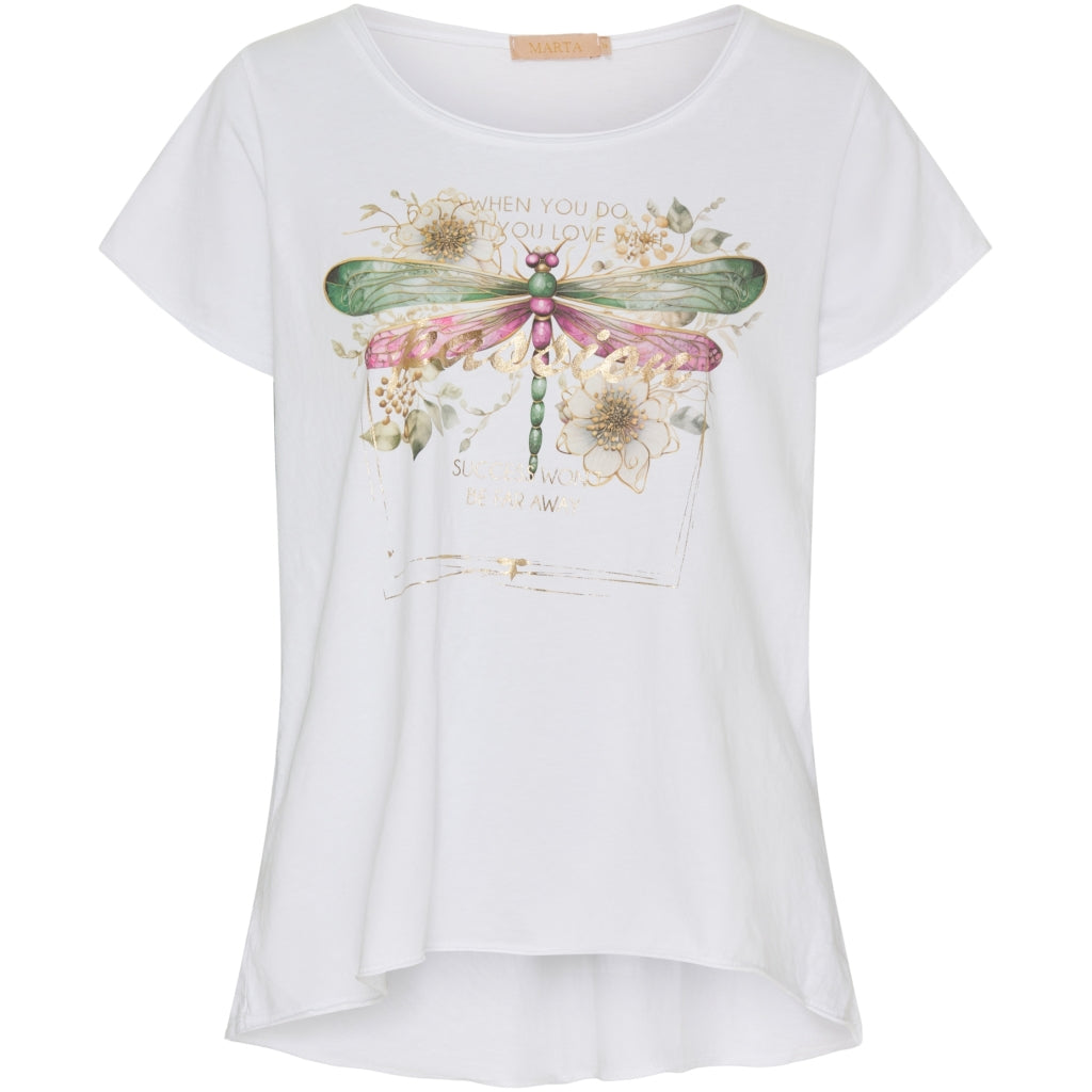 MARTA DU CHATEAU Marta Du Chateau dame t-shirt MdcMarie 1535 Restudsalg JSDragonfly