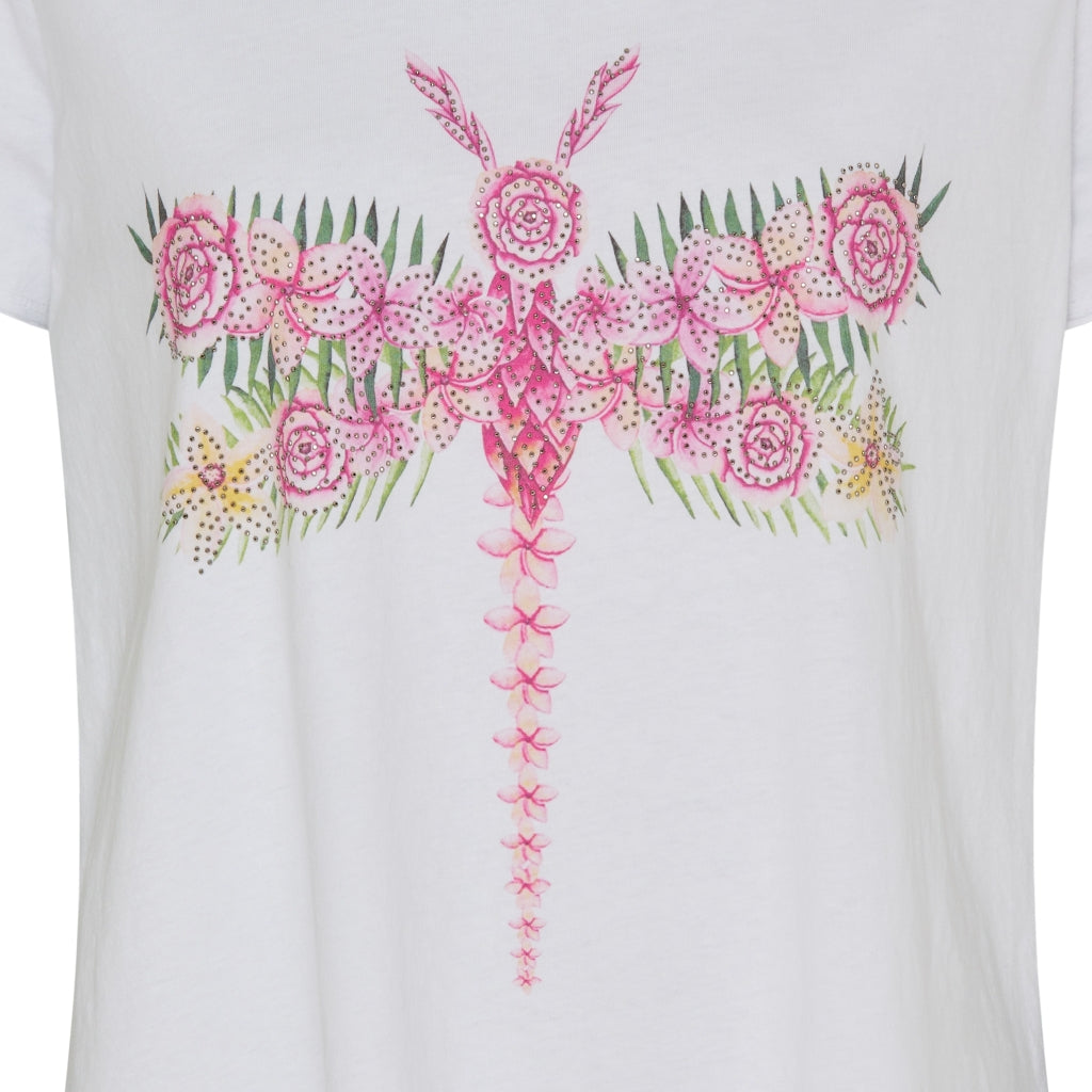 MARTA DU CHATEAU Marta Du Chateau dame t-shirt MdcMarie 1535 Restudsalg Multi Dragonfly
