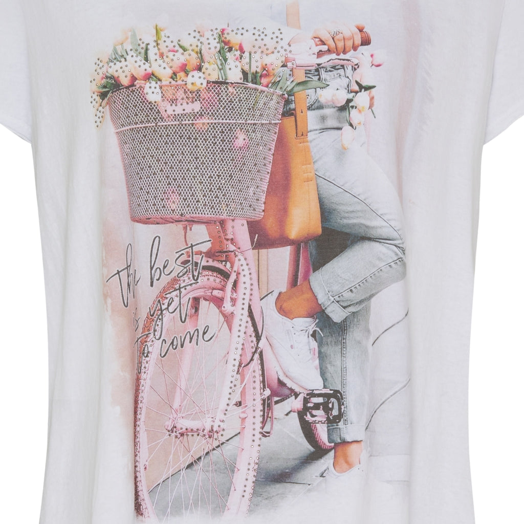 MARTA DU CHATEAU Marta Du Chateau dame t-shirt MdcMarie 1535 T-shirt Rosabike