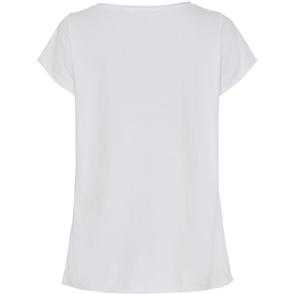 MARTA DU CHATEAU Marta Du Chateau dame t-shirt MdcMarie 1535 T-shirt WhitePineappel