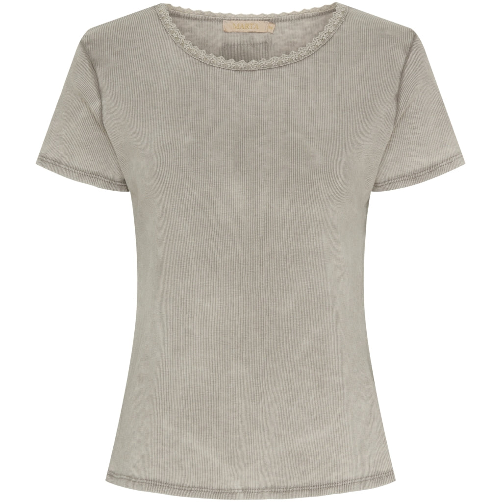 MARTA DU CHATEAU Marta Du Chateau dame t-shirt MdcRùna Restudsalg Fango