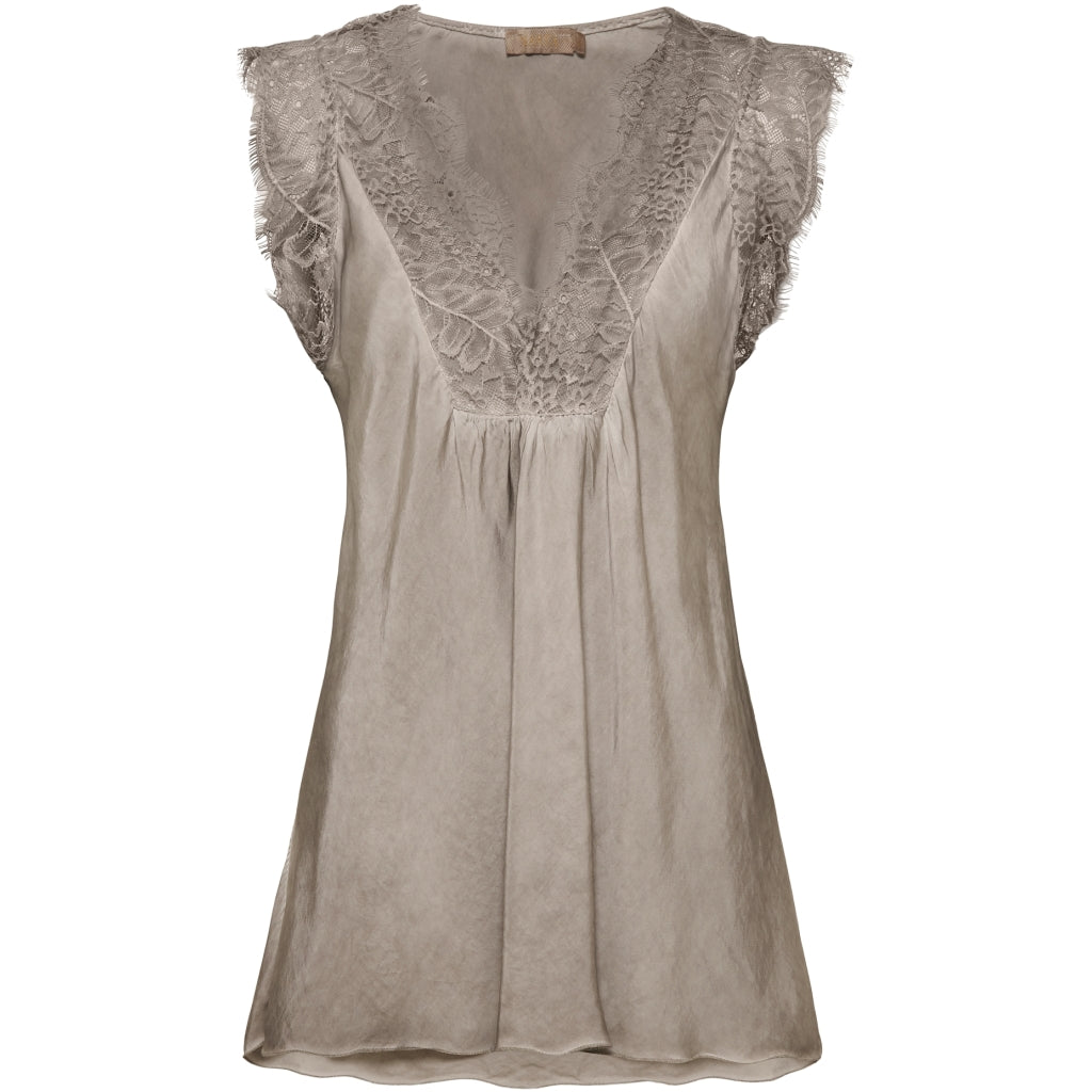 MARTA DU CHATEAU Marta Du Chateau dame top MdcFaune 8804 Restudsalg Fango