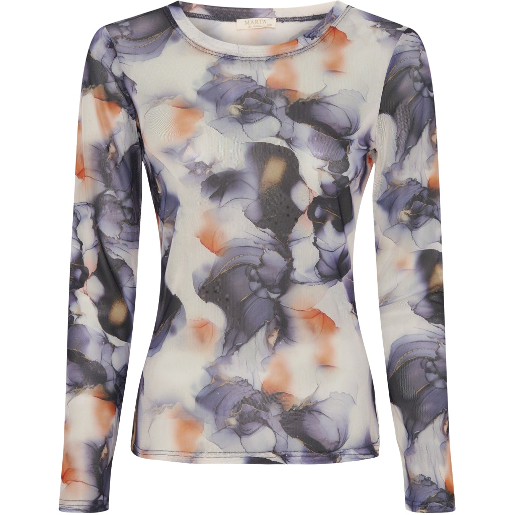 MARTA DU CHATEAU Marta Du Chateau dame top MdcNina 120 Top Print-1