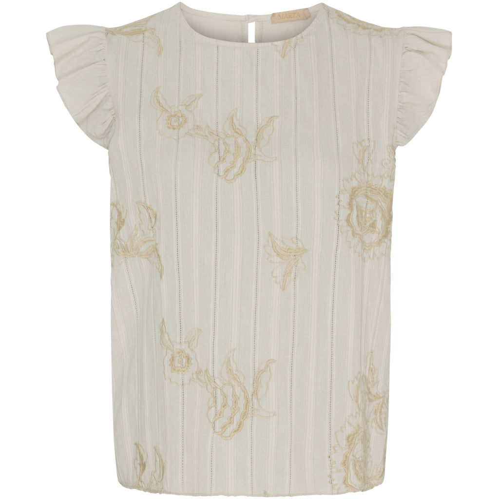 MARTA DU CHATEAU Marta Du Chateau dame top MdcAmber Top Beige1752