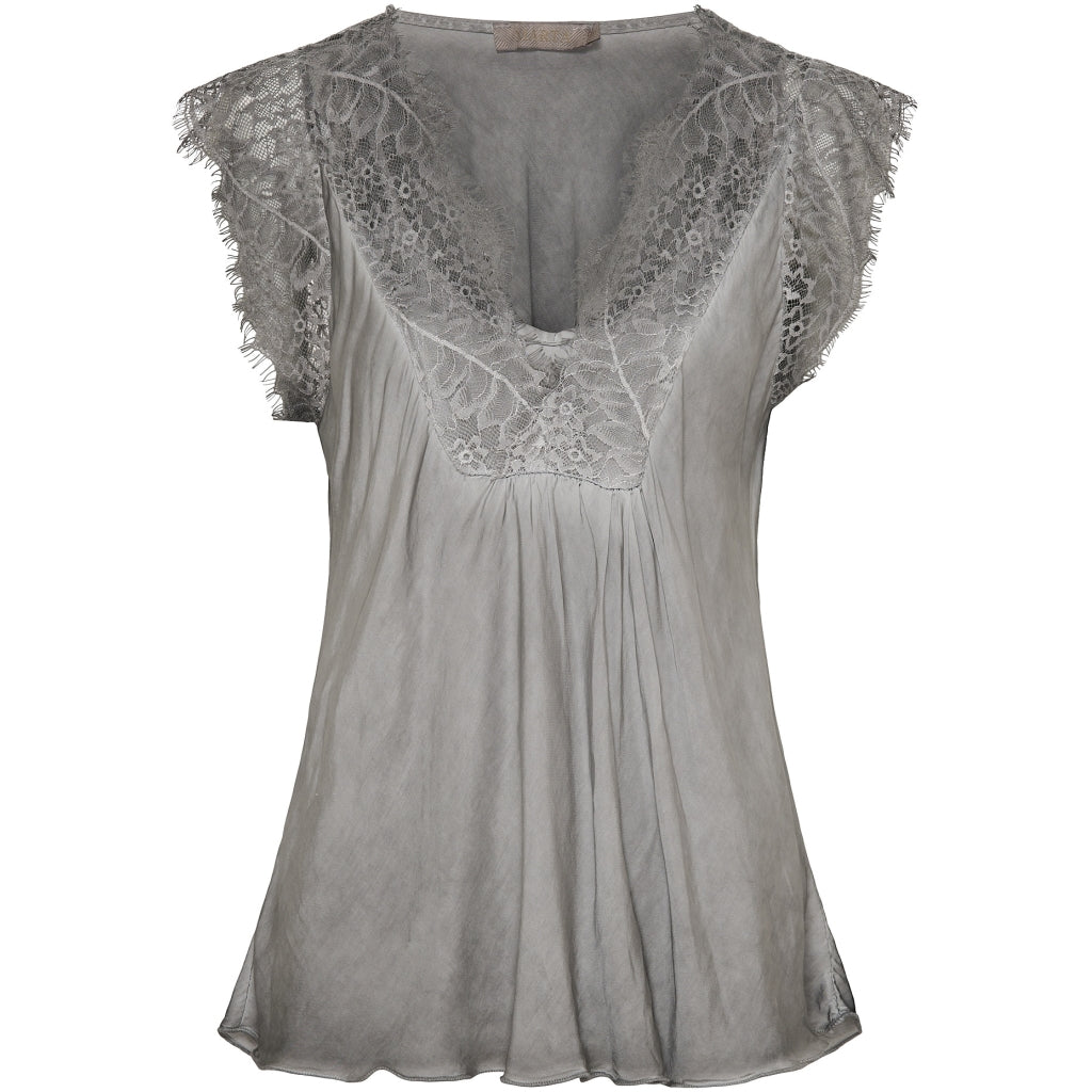 MARTA DU CHATEAU Marta Du Chateau dame top MdcAugusta 22956 Restudsalg Dark Grey