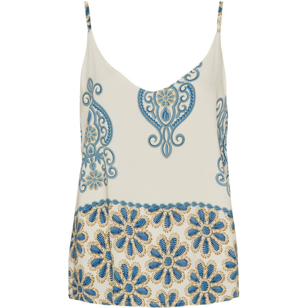 MARTA DU CHATEAU Marta Du Chateau dame top MdcBritt Restudsalg JeansBlueX975